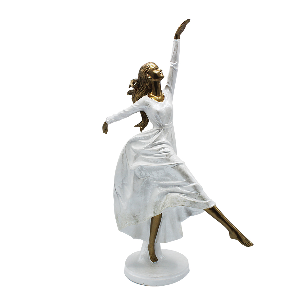 Figura Decorativa Mujer 30x13x47cm