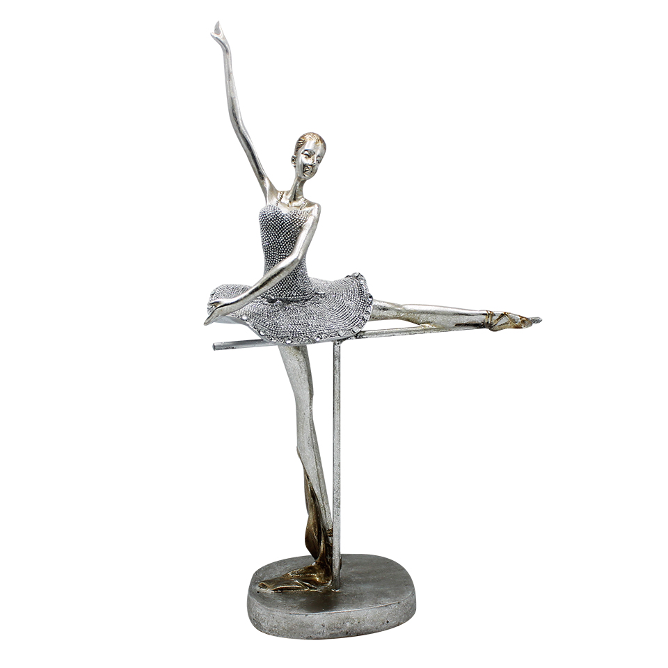 Figura Decorativa Bailarina 23.5x9.5x38c