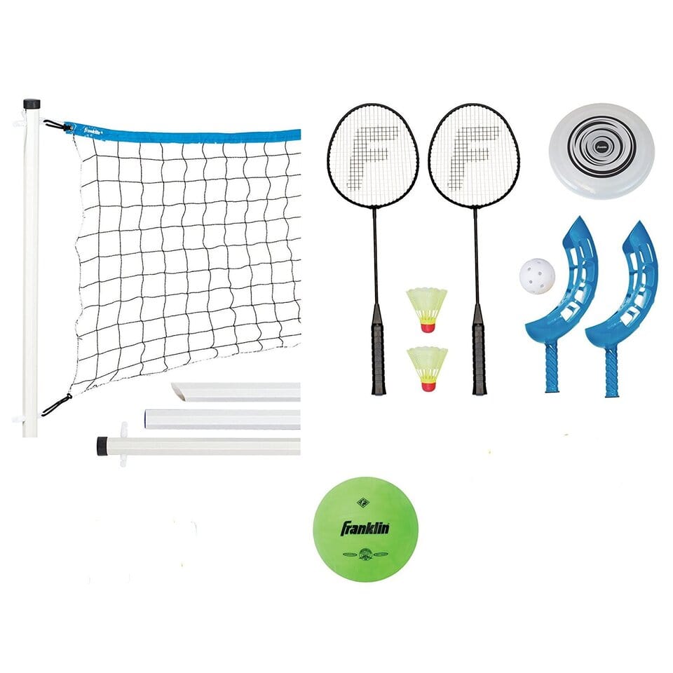 Combo De Juegos (Badminton/Volibol/Frees