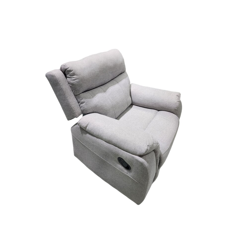Sofa Reclinable Gris Glider 102x97x100c