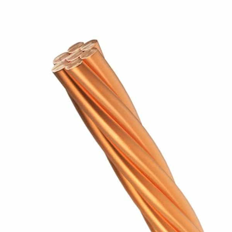 Cable Acero Cobreado #2 40% Lca